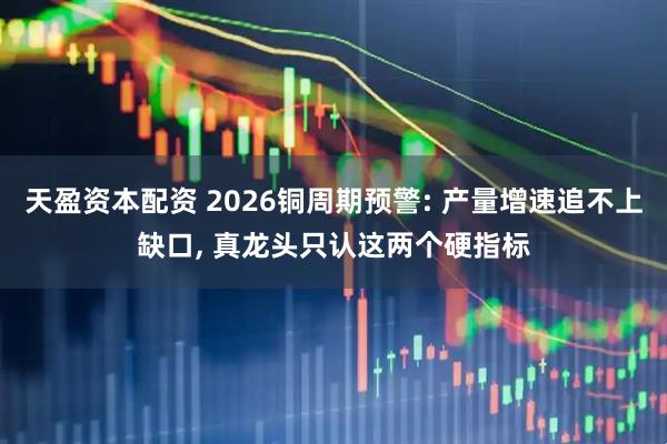 天盈资本配资 2026铜周期预警: 产量增速追不上缺口, 真龙头只认这两个硬指标